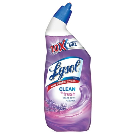 Lysol Clean & Fresh Toilet Bowl Cleaner, Lavender Fields, 24oz