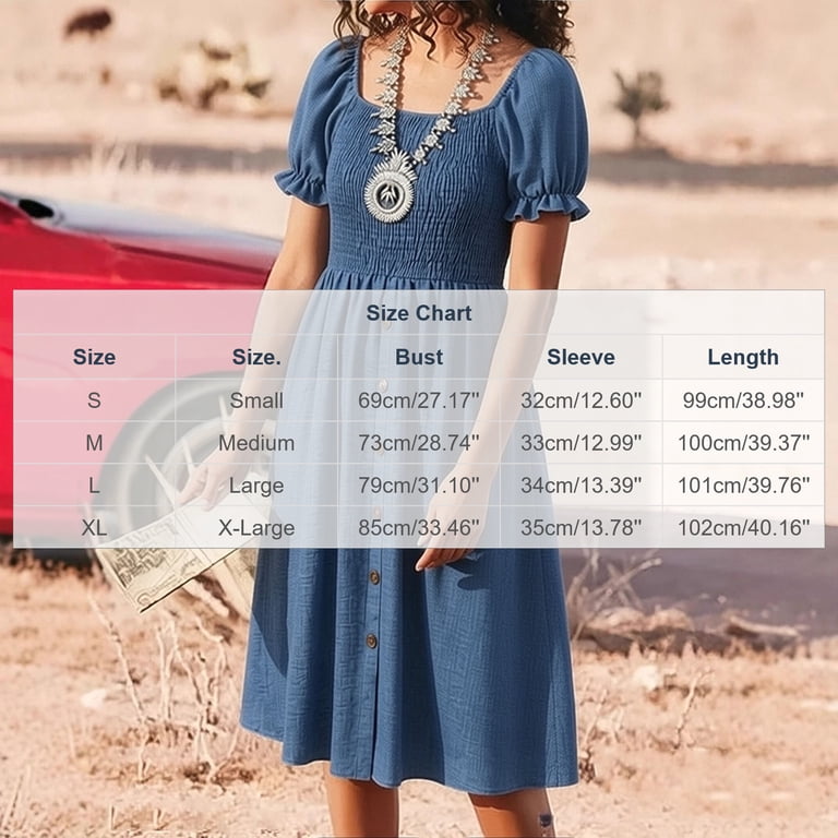 smocked waist denim dress Womens Smocked Waist Dress
