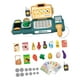 thumbnail image 1 of Caja registradora de supermercado para niños, juego de simulación, supermercado, tienda, juguetes, efectivo Verde, 1 of 9