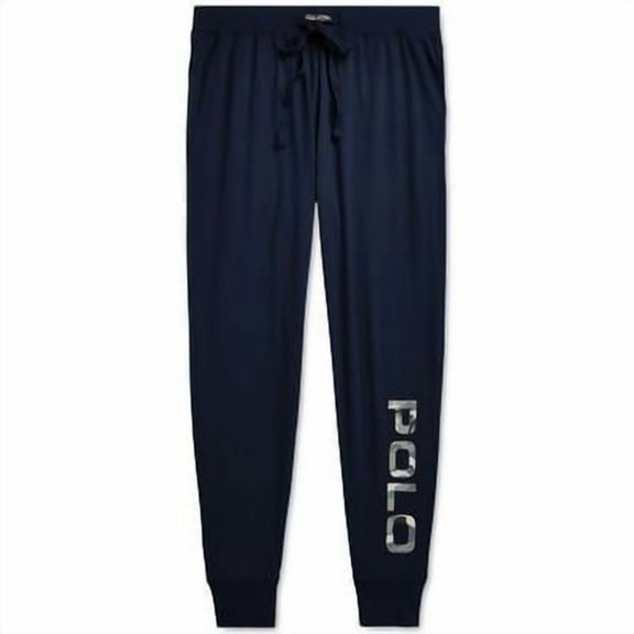 Polo Ralph Lauren Men's Logo Jogger Pajama Pants, Navy