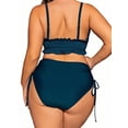 thumbnail image 5 of Top-kevin Womens Plus Size Bikini Set - Tummy Control, High Waisted 2 Piece Swimsuits Bathing Suits, 5 of 9