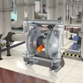 thumbnail image 4 of ECUTEE 12GPM Air-Operated Double Diaphragm Pump Petroleum Fluids 1/2" Inlet & Outlet, 4 of 14