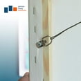 thumbnail image 4 of SURJDE D Ring Picture Hangers with Screws-100 Pack-Bulk D Rings-Pro Quality d-Rings-, 4 of 6