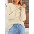 thumbnail image 4 of PRETTYGARDEN Women's Winter Sweaters Casual Crew Neck Long Sleeve Pullover Ribbed Knit Loose Fit Sweater Tops, 4 of 10