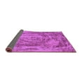thumbnail image 2 of Ahgly Company Indoor Round Abstract Pink Modern Area Rugs, 4' Round, 2 of 4