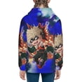 thumbnail image 4 of My Hero Academia Katsuki Teenager Hoodies Shirt Zipper Sweatshirts Hooded Hoody Clothes Coat For Boys Girls, 4 of 7