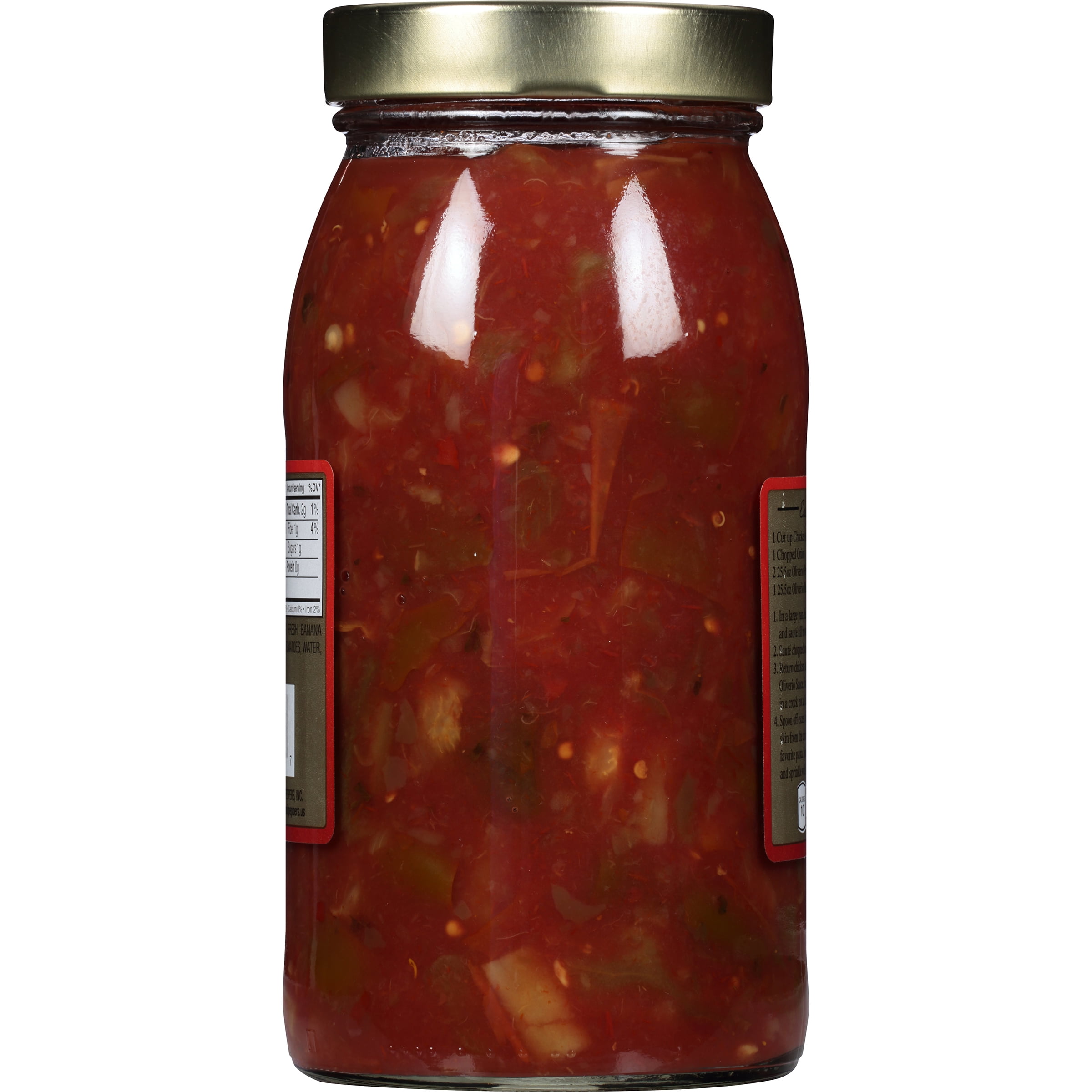 Oliverio Hot Peppers in Sauce Olvero, 25.5 oz