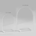thumbnail image 3 of UNIQOOO Clear Arch Acrylic Table Sign for Wedding, Blank for DIY, Calligraphy Numbers Signages, Pack of 20, 5x7 Inches, 1/8 inches thick, 3 of 9
