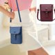 thumbnail image 5 of Bolsos Bandolera para Mujer Pequeño Cuero Vegano Mini Cartera De Hombro Tarjeta Acolchada Monedero, Claret, 5 of 5