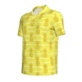 thumbnail image 4 of Wukai Gold Pineapple Men’s Polo Shirts,Quick-Dry Athletic Shirt,Classic Fit Shirts-Small, 4 of 8
