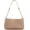 1-apricot【multi-pockets】, variant on Shoulder Bag for Women Small Purse Trendy Clutch Hobo Bag Vegan Leather Mini Handbag with Zipper Closure