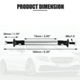 thumbnail image 3 of Unique Bargains 1pair 75mm 2.95' Splitter Support Rods Adjustable Front Rear Bumper Lip Splitter Strut Rod Tie Support Bars Silver Tone, 3 of 6