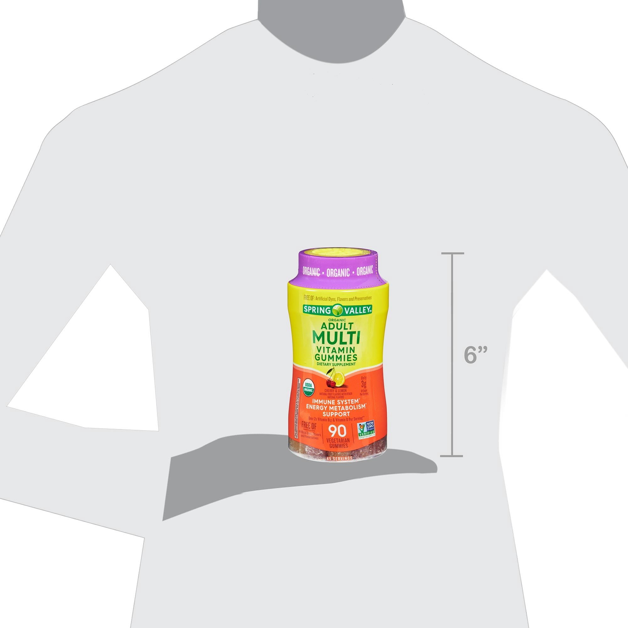 SV ORG WOM MULTI VEG GUMMY 90