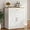 White, variant on Meilocar Storage Cabinet Farmhouse Sideboard Buffet Cabinet with Storage and Height Adjustable Shelf, Coffee Bar for Living Room, Dining Room, White
