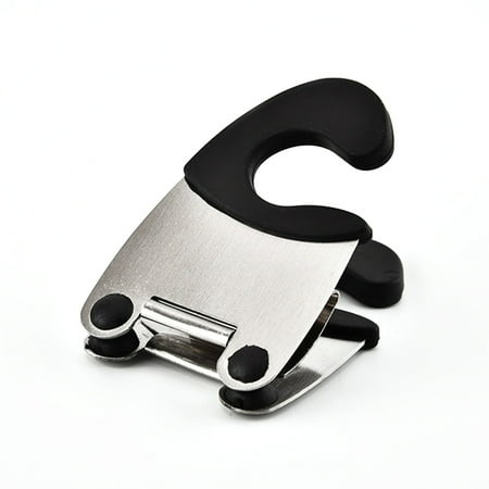 

Stainless Steel Pot Clip Anti-scald Scoop Clamp Kitchen Tools Rubber Spoon Holder