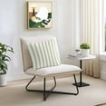 thumbnail image 3 of Sage Green White Striped Outdoor Pillow Covers Pack of 2 Gradient Geometric Waterproof Throw Pillow Covers Decorative Cushion Cases for Patio Garden Tent Balcony Couch 18x18 inch, 3 of 8