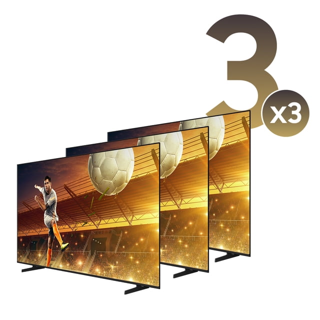 Combo TV Samsung 50" Smart TV 4K UHD (2026) X3 Unidades