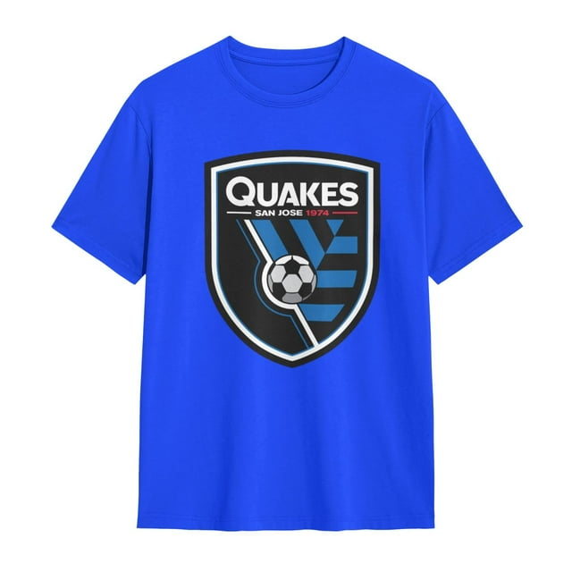 T-Shirt San Jose Earthrisms pour Hommes, Manches Courtes en Coton, Basique pour Usage Quotidien