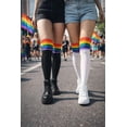 thumbnail image 3 of Calcetas Media Larga Mauya Orgullo LGBT Arcoiris 2 pares, 3 of 10