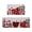 E, variante sur Hearth & Gear Ensemble de Tapis de Cuisine pour la Saint-Valentin, 2 Tapis de Cuisine pour la Ferme, Décorations de Sol, Couverture Tricotée 16x24 Pouces et 16x43 Pouces