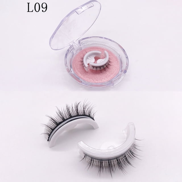 Fiudx Pestañas Autoadhesivas de Rápida Aplicación Sin Pegamento, Reutilizables, de Fibra Suave, de Aspecto Natural y Cómodas, para Uso Diario En Bodas y Fiestas, El Regalo Perfecto para Mujeres.