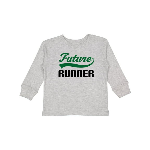 Inktastic Future Runner Boys Long Sleeve Toddler T-Shirt