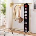 thumbnail image 6 of Hanging Shoe Storage Bag 10 Layer Shoe Organizer 3.9ft Closet Holder for Wardrobe Bedroom Dorm Laundry Room Space Saving Shoe Storage Closet Organizer Home Organization Accessories, 6 of 6