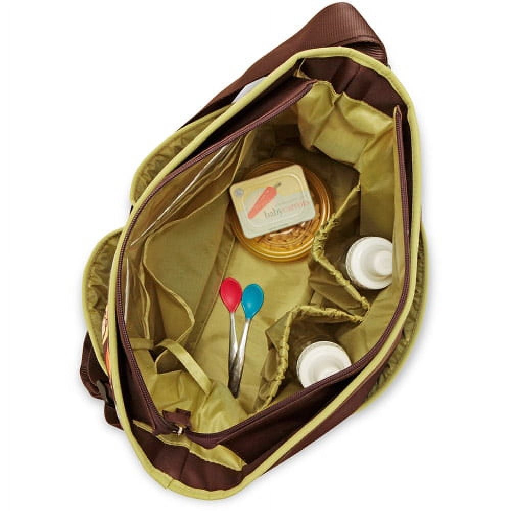 baby boom traveler hobo tote diaper bag Lmbabter with Changing Station Upgrade Multi-Function Bag with Adjustable Shoulder Strap (Beige) : Baby Included changing mat and insulated bottle pocket Buy Baby Boom Traveler Hobo