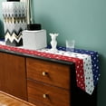 thumbnail image 6 of ERTZAE 4Th Of July Table Runner,47" Stars And Stripes Patriotic Table Runner,Americana Kitchen Dining Decoration For Home Party Decor,Red White Blue Independence Anniversary Memorial Day Party Supply, 6 of 6