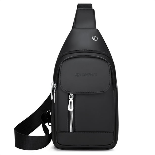 jovati Crossbody Bags for Women Crossbody Purse Shoulder Bag Sling Bag for Men Women Shoulder Backpack Chest Bags Crossbody Daypack with Earphone Hole