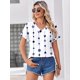 thumbnail image 3 of Blusas Zeagoo de verano para mujer, elegantes, informales, de negocios, blancas, 3 of 3