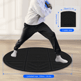 thumbnail image 5 of VR Mat- Foldable for Meta Quest 3/Apple Vision Pro/ PSVR2, for Oculus/Meta Quest 2/Pro, Round Anti Fatigue Large Mat, Anti-slip and Comfortable Floor Mat, 5 of 6
