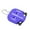 A002- Purple, variant on Golf Stroke Counter, Press - Type 2 - Player Golf Scorekeeper with Chain, for Mini Golf, Backyard Games, Golf Practice