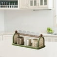 thumbnail image 6 of kowaku Coffee Mug Holder Bathroom Cosmetic Organizer Gift Household Elegant Kitchen Spice Rack Cup Mug Rack Cup Holder for Tea Party Green 1 Layer, 6 of 9
