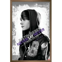 Justin Bieber - Never Say Never Wall Poster, 22.375" x 34", Framed