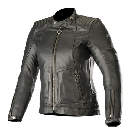 Alpinestars 2019 Womens GAL Leather Jacket - Black - (Best Leather Jackets 2019)