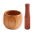 thumbnail image 2 of Juego de triturador de ajo y especias, tazón reutilizable para moler especias, juego de machacador de ajo L, 2 of 9