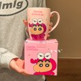 thumbnail image 1 of Taza de agua de cerámica Crayon Shin-chan, taza bonita para niños, taza de café de oficina, regalo de cumpleaños para hombres y mujeres, taza para parejas, 1 of 5