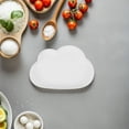 thumbnail image 4 of Minkissy 2PCS Decorative Fruit Dish Plastic Holding Salad Tray for Home Use White, 4 of 8