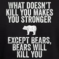 thumbnail image 3 of CafePress - Bears Kill You Hoodie - Pullover Hoodie, Classic, Comfortable Hooded Sweatshirt, 3 of 4