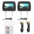 thumbnail image 1 of Astibym Reproductores de vídeo portátiles de 7 Pulgadas para reposacabezas de Coche, Pantalla de Monitor para reposacabezas de Coche, Monitor Universal para reposacabezas de Coche, Pantalla de DVD, 1 of 5
