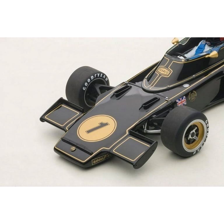 Lotus 72E 1973 Emerson Fittipaldi #1 with Driver Figure in