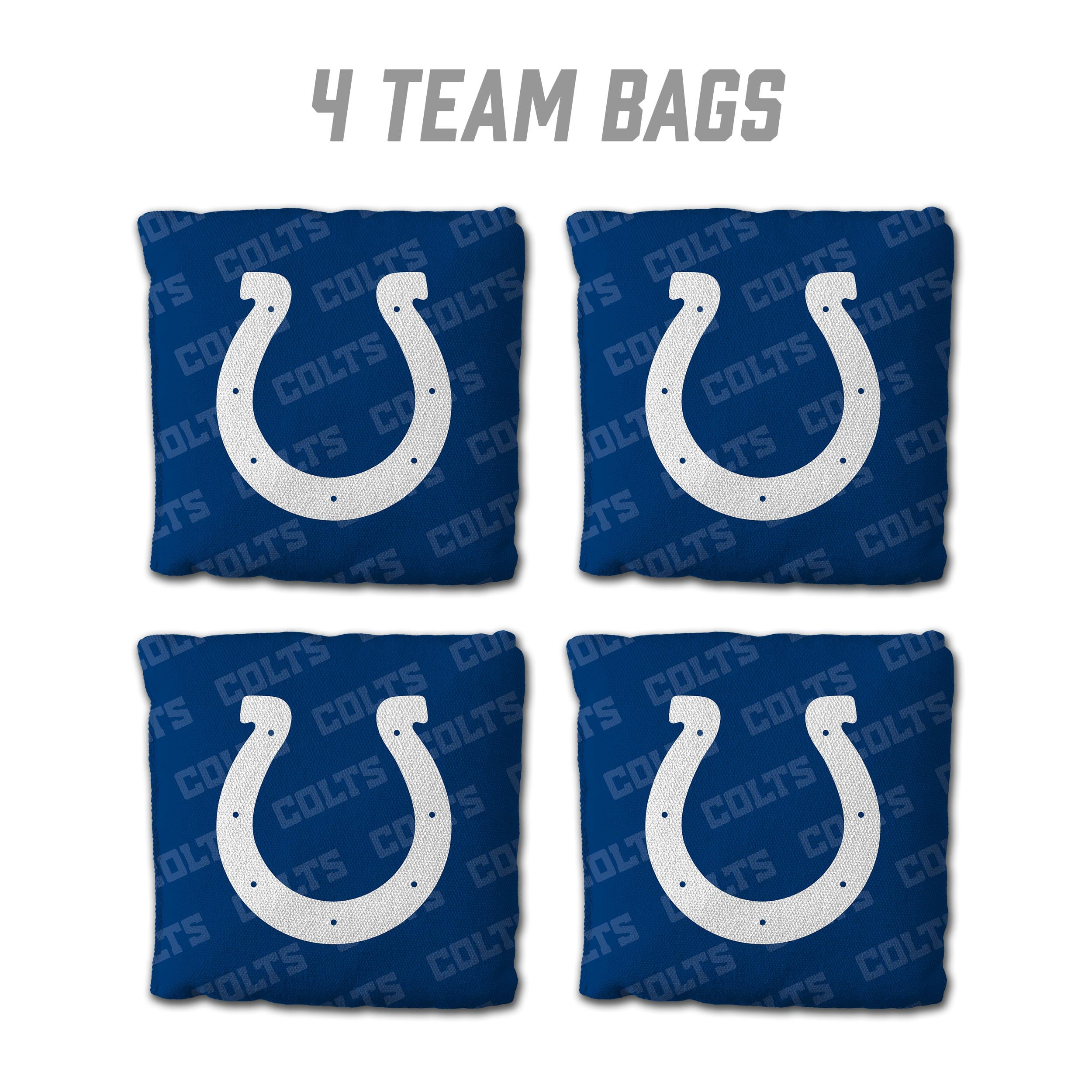NFL Indianapolis Colts Cornhole Bags - 4PK - Blue
