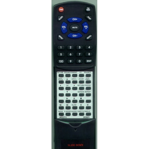 Replacement Remote for MAGNAVOX 996500037819, RT996500037819, 20MF251W-37, 20MF251W37, 20MF251W, 20MF251W/37, 20MF251W/37B, 20MF251W/37E, 20MF251W/37