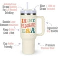 thumbnail image 2 of Pregnancy Cup Tumblers Gifts.40oz In My Pregnant Era Tumbler with Handle.Pregnancy Gift.Pregnancy Cups.Pregnancy Tumbler.40oz mom to be New Mom First Time Mom Gifts for Pregnant Women., 2 of 6