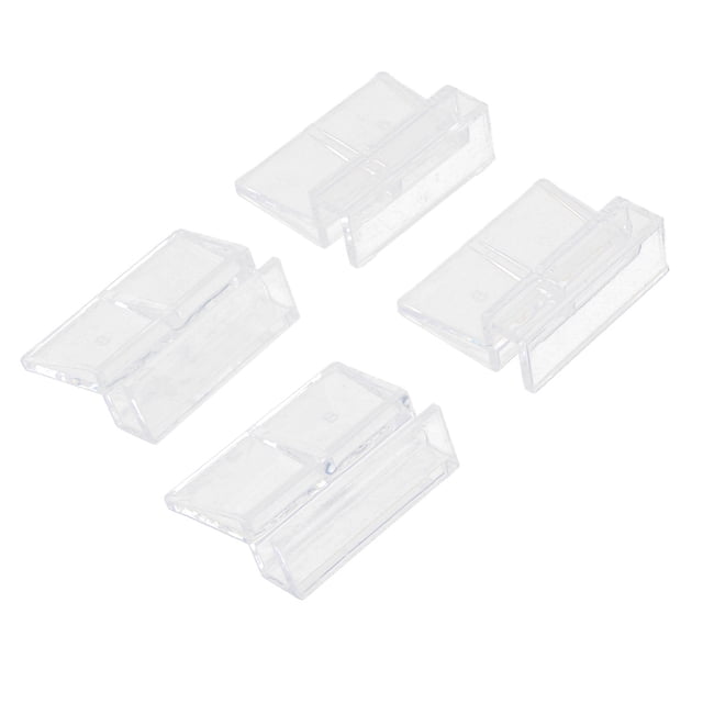 4x Acuario Pecera Cubierta Clips Vaso De Plástico Titulares Fuerte Apoyo De 12 Mm Sunnimix Fish Tank Clips