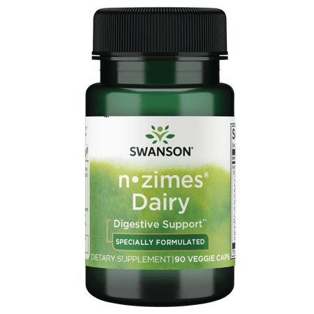 Swanson n-zimes Dairy 90 Veggie Capsules