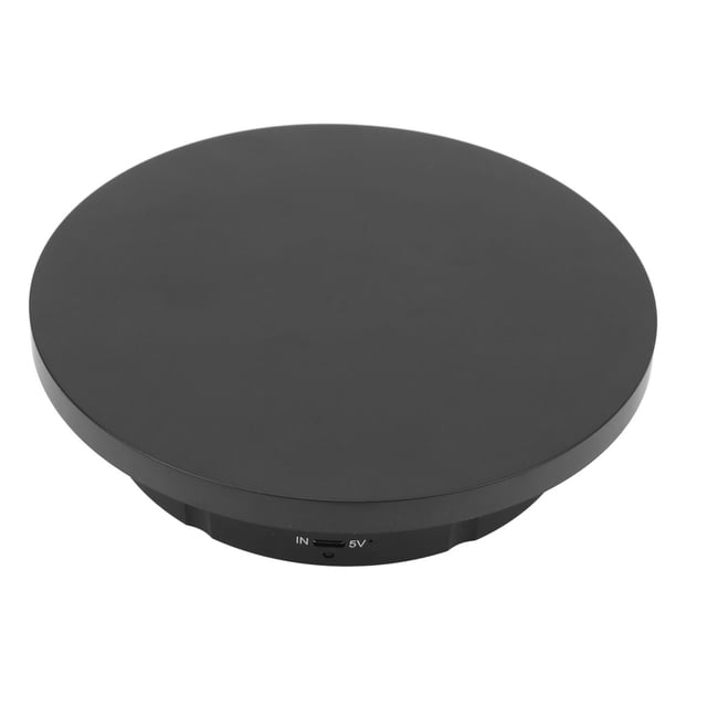 Support d'Affichage pour Plateau Tournant Électronique, Support d'Affichage Rotatif avec Télécommande pour Salons Professionnels