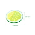 thumbnail image 2 of LIFKOME 6Pcs Plastic Lemon Slices Educational Tools Micro Landscapes General Users, 2 of 7