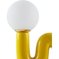thumbnail image 3 of Livabliss Oyri Modern Accent Table Lamp, 15-inch, Yellow with White Shade, 3 of 5